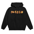 TOMOS martのHELLO琥珀 Hoodie