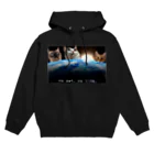 chii_shopの地球猫 Hoodie