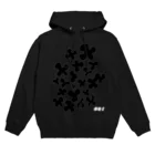 aatのaat_ドットブラック Hoodie