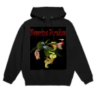 Exotc Peony～絵夢～のNepentes Paradiseシリーズ黒 Hoodie