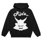 RAMUKiのRide兜（白） Hoodie