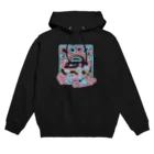 ぷにおもちSHOPのネオンウーパールーパースーパーカー Hoodie