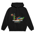 spino0017の万華鏡のような恐竜 Hoodie