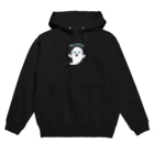 てら ねこグッズの自慢げなおばけ。　ワンポイント Hoodie