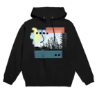 こだまの白い花 Hoodie