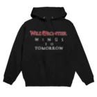 Mudslide official goods shopのWILD FRONTIER-WINGS パーカー