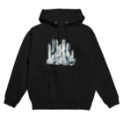 JXZOのアブストラクトアイスデザイン1 Hoodie