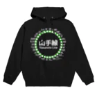 DRIPPEDのJR山手線路線図 白ロゴ Hoodie