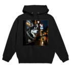 kafumiの夜の街掲示板ハスキー Hoodie