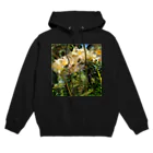 MMの白いひがん花 Hoodie