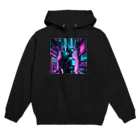 のんびりアート工房のサイバーパンク Hoodie