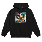 のんびりアート工房のガラクタアート Hoodie