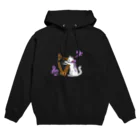 Ａｔｅｌｉｅｒ　Ｈｅｕｒｅｕｘのハープを奏でる白猫 Hoodie