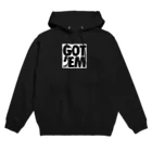 oshiri-shinのGOT' EM BOX LOGO パーカー