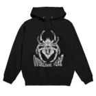 ＬのOvercome fear(白) Hoodie