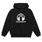 バイノーラル購買部のHEADPHONES ONグッズ Hoodie