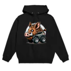 sevenboarsのイノシシのおもちゃの融合　イノQ！！ Hoodie