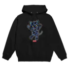 にこねこ【保護猫の保育園】のボンちゃんドット迷彩パーカー Hoodie