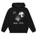 ⛩のホームシックの白 Hoodie