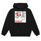 ファッキンライフのファッキン11 Hoodie