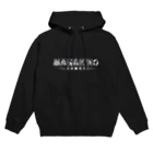 リモデザインスタジオのMANA KINO ロゴモノトーン｜MANA KINO Hoodie