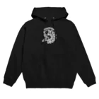 So湖いらの「滋賀のもん」ふなずし 線画パーカー Hoodie