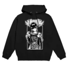 【Carnage Society】のGORE-GIRL1(MONO BLACK) Hoodie