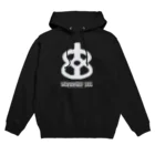 musicshop BOBのBOB SHOP LOGO - WHITE Hoodie