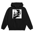 モデュロールの機械頭 黒 Hoodie