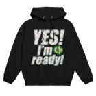 【仮想通貨】ADKグッズ専門店 のYes! I'm ready!(キラキラバージョン) Hoodie