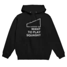 PLAY SQUASHのWANT TO PLAY SQUASH? Hoodie