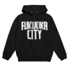 福岡Tシャツ通販サイトの福岡シティTシャツ（ホワイトロゴ） Hoodie