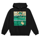 くろギャルのRUKE:立ちながら下呂吹っ飛ばした パーカー「くろギャル」 Hoodie