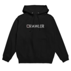 CRAWLERのCRAWLER ホワイトロゴ Hoodie