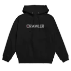 CRAWLERのCRAWLER ホワイトロゴ パーカー