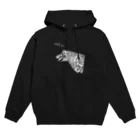 オカモトダイキ Daiki OkamotoのI hate you, but I love you. (dark color) Hoodie