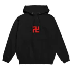 ヒガンバナの卍赤 Hoodie