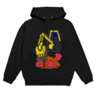 mikakaartの(ミ) パワーショベル Hoodie