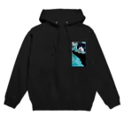 こころってぃの白黒ヌコのステちゃん Hoodie