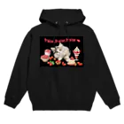 Ａｔｅｌｉｅｒ　Ｈｅｕｒｅｕｘの苺スイーツとにゃんこ Hoodie