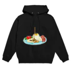 ZENART(ゼンアート)の誇張した　目玉焼き Hoodie