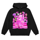 CHAX COLONY imaginariの【各10点限定】いたずらぐまのグル〜ミ〜(8/special2/pink×blackback) Hoodie