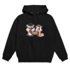 うさぎまるえkawaiishop の豚汁兄弟 Hoodie