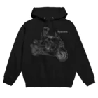 uwagakiのバイクに乗って出かけよう Hoodie