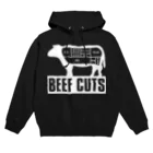 AURA_HYSTERICAのBeef_Cuts パーカー