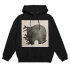 砂糖 線画のウォンバット Hoodie