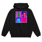 ショップ・かぼちゃの天ぷらのサイケデリックなくまサン Hoodie