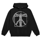 AURA_HYSTERICAのVitruvian_Man Hoodie