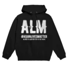 SANKAKU DESIGN STOREのAsian Lives Matter。 白 パーカー