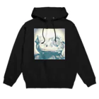 PheimiStyleのクレステッドゲッコー肖像画 Hoodie